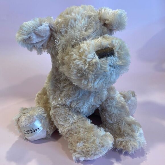 Toys R Us ‘Baby’s First Puppy’ Cream Coloured Puppy Dog Excellent Condition 12” - Picture 1 of 8